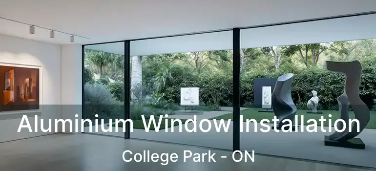  Aluminium Window Installation College Park - ON