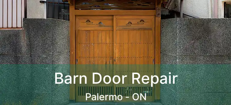  Barn Door Repair Palermo - ON