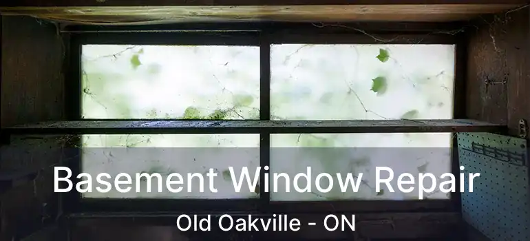  Basement Window Repair Old Oakville - ON