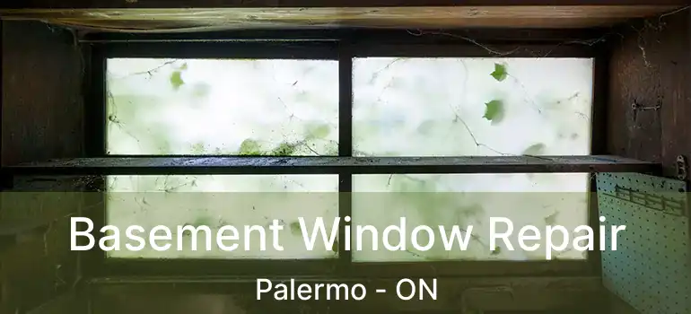  Basement Window Repair Palermo - ON