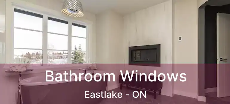 Bathroom Windows Eastlake - ON