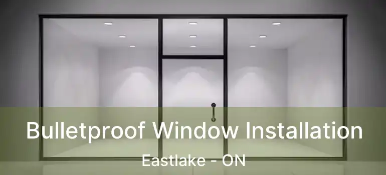  Bulletproof Window Installation Eastlake - ON