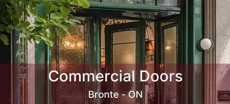  Commercial Doors Bronte - ON