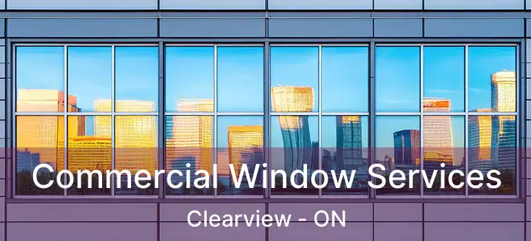 Commercial Window Services Clearview - ON