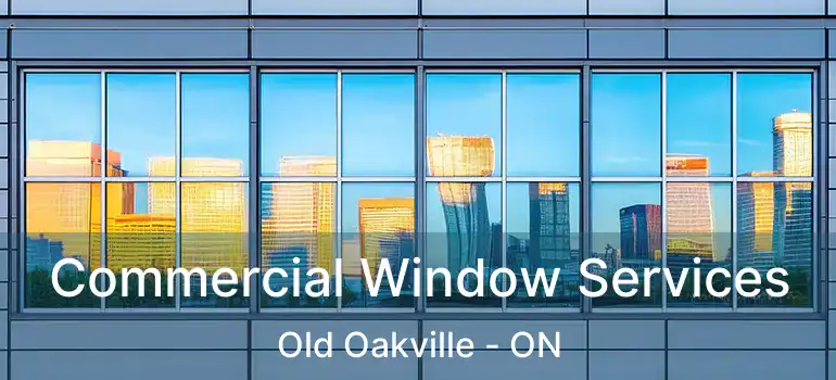  Commercial Window Services Old Oakville - ON