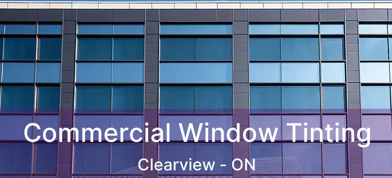  Commercial Window Tinting Clearview - ON