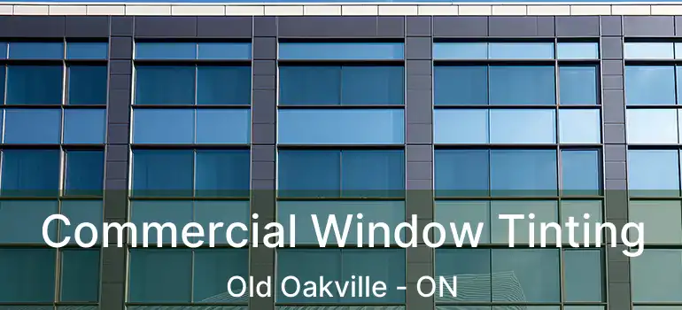  Commercial Window Tinting Old Oakville - ON
