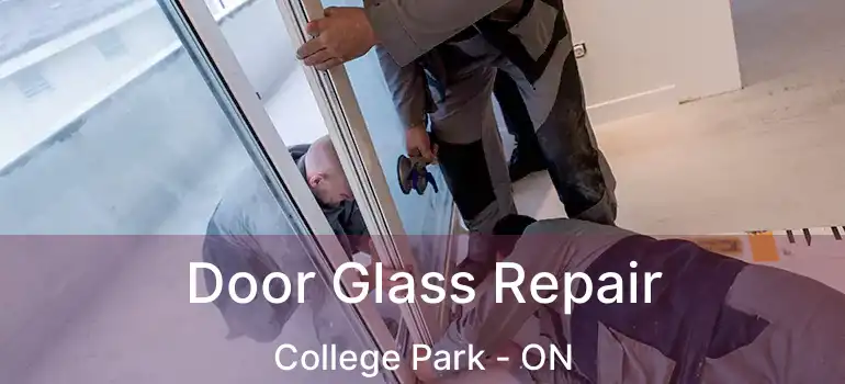  Door Glass Repair College Park - ON