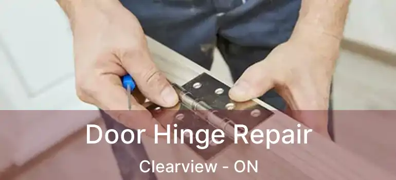  Door Hinge Repair Clearview - ON