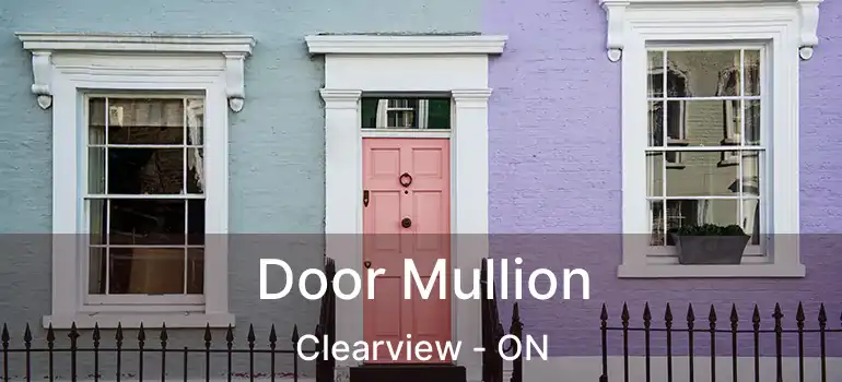  Door Mullion Clearview - ON
