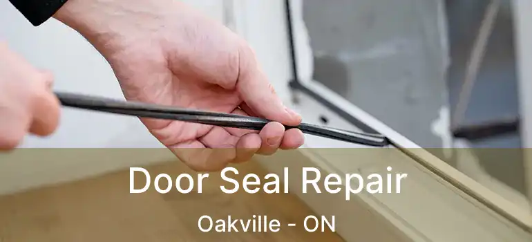  Door Seal Repair Oakville - ON