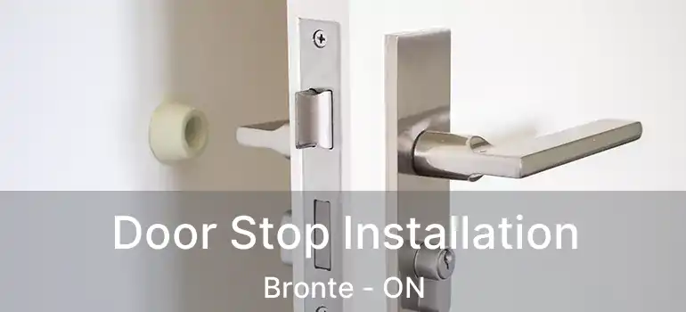  Door Stop Installation Bronte - ON