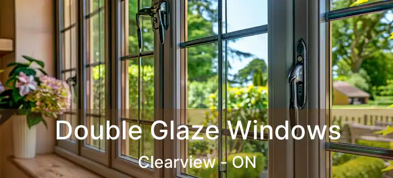  Double Glaze Windows Clearview - ON