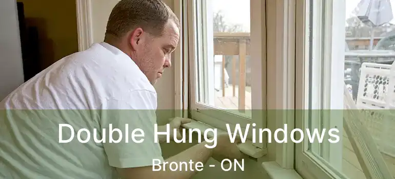  Double Hung Windows Bronte - ON
