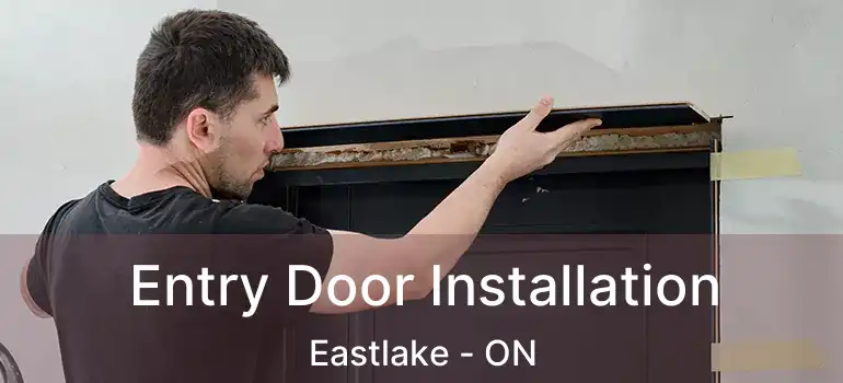  Entry Door Installation Eastlake - ON