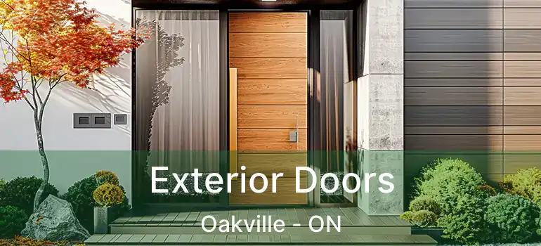  Exterior Doors Oakville - ON