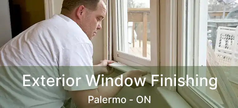  Exterior Window Finishing Palermo - ON