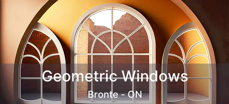  Geometric Windows Bronte - ON