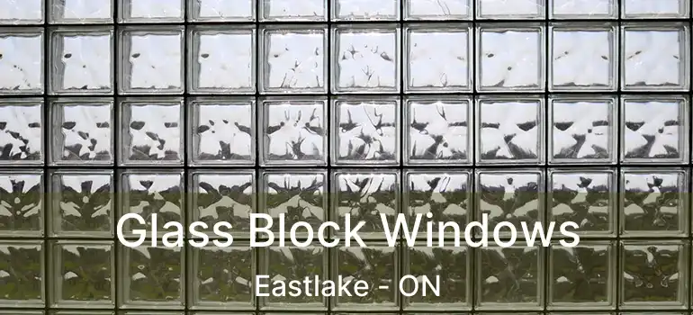  Glass Block Windows Eastlake - ON