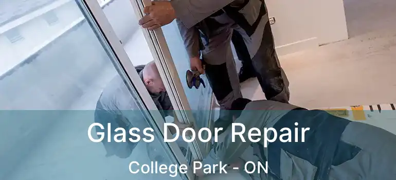  Glass Door Repair College Park - ON