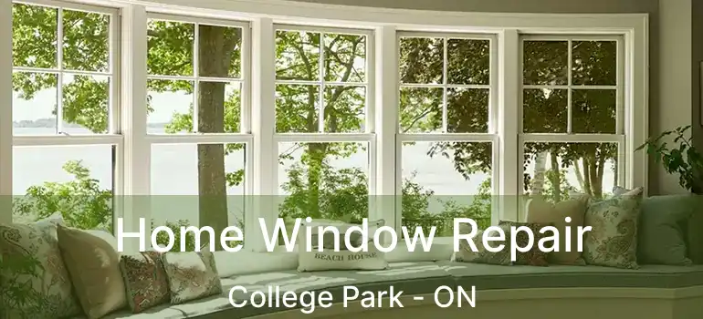  Home Window Repair College Park - ON