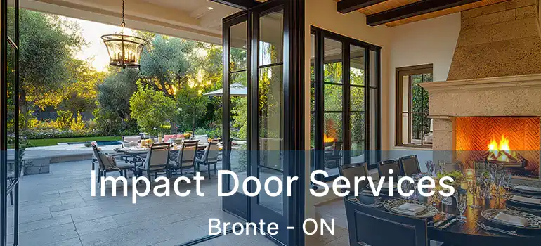  Impact Door Services Bronte - ON