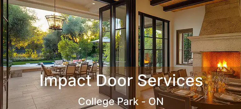  Impact Door Services College Park - ON