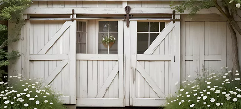 Rear Barn Door Repair in Oakville, ON