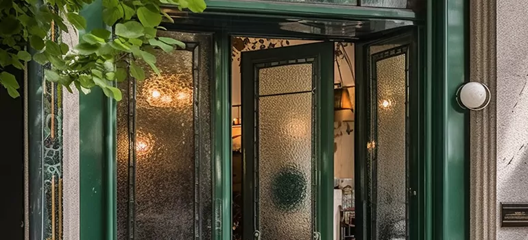 Frosted Pantry Door in Oakville, Ontario