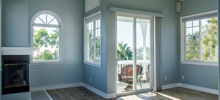 Tempered Glass Sliding Door inOakville, Ontario