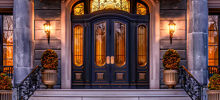 Tempered Sidelights Custom Installation in Uptown Core, Ontario