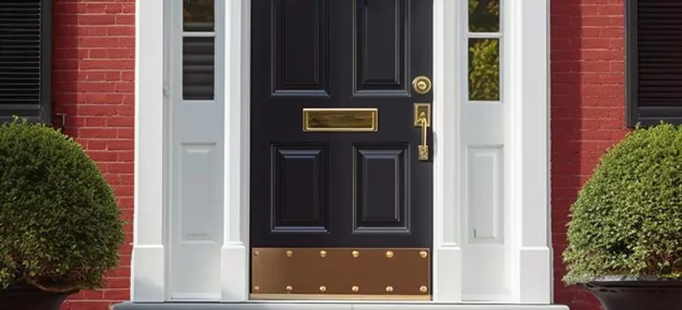 Commercial Door Kick Plate Installation in Oakville, ON