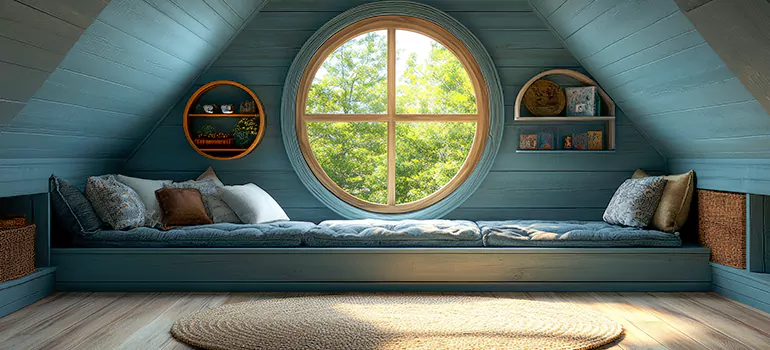 Custom Round Windows in Oakville, Ontario