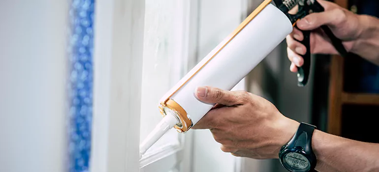 Residential Window Caulking in Oakville, Ontario