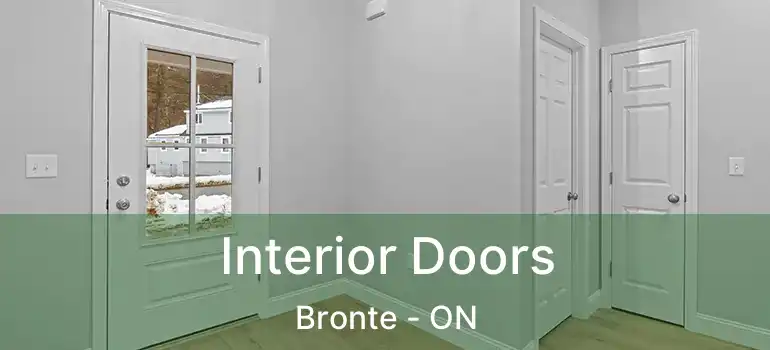  Interior Doors Bronte - ON