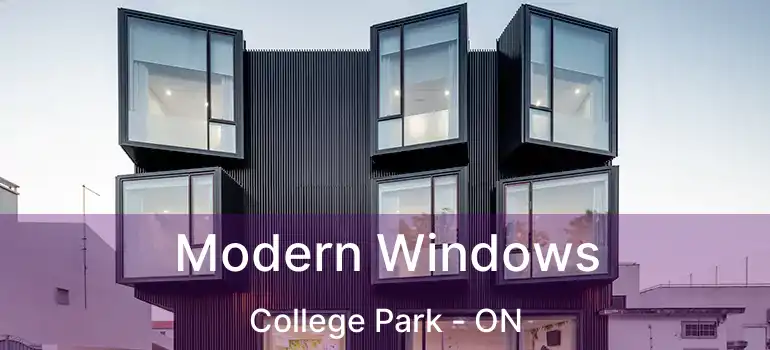  Modern Windows College Park - ON