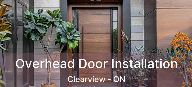  Overhead Door Installation Clearview - ON
