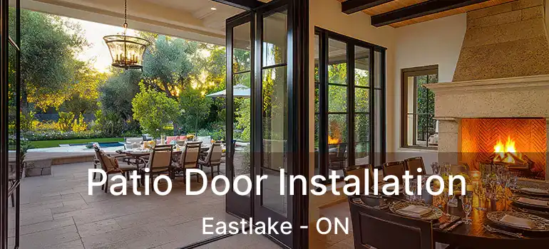  Patio Door Installation Eastlake - ON