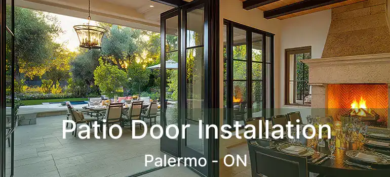  Patio Door Installation Palermo - ON