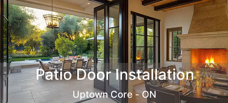  Patio Door Installation Uptown Core - ON