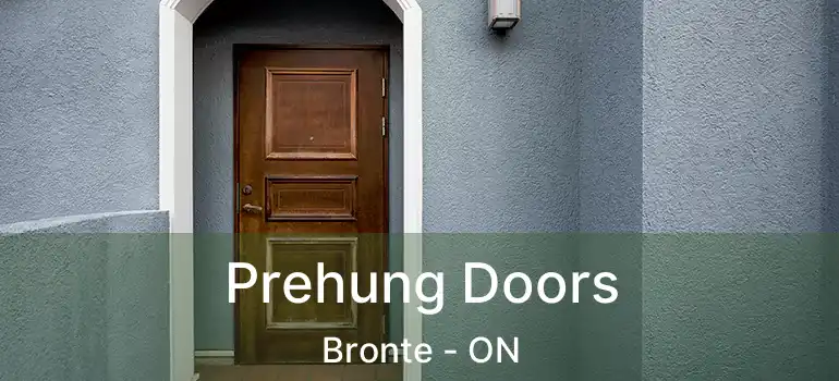  Prehung Doors Bronte - ON