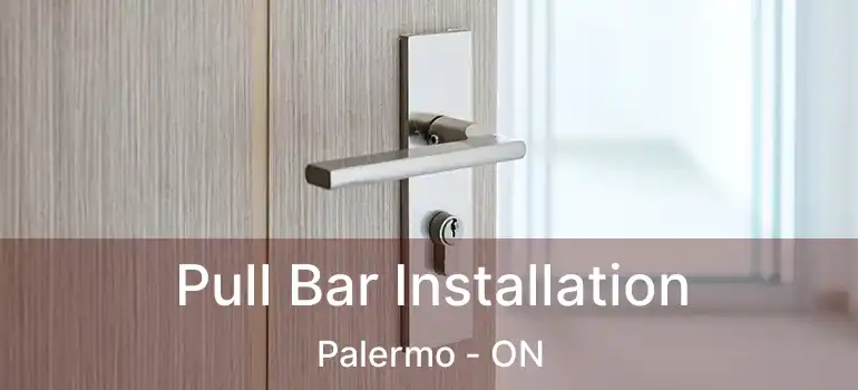  Pull Bar Installation Palermo - ON