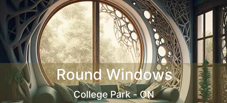  Round Windows College Park - ON