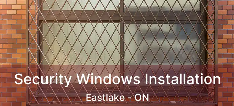  Security Windows Installation Eastlake - ON