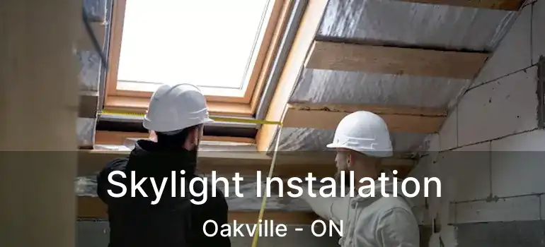  Skylight Installation Oakville - ON