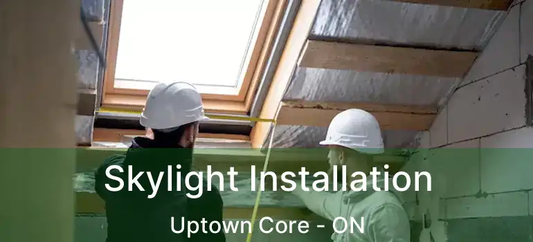  Skylight Installation Uptown Core - ON