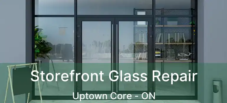  Storefront Glass Repair Uptown Core - ON