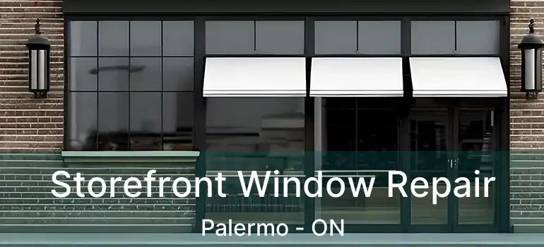  Storefront Window Repair Palermo - ON