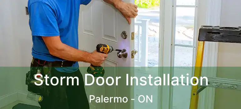  Storm Door Installation Palermo - ON