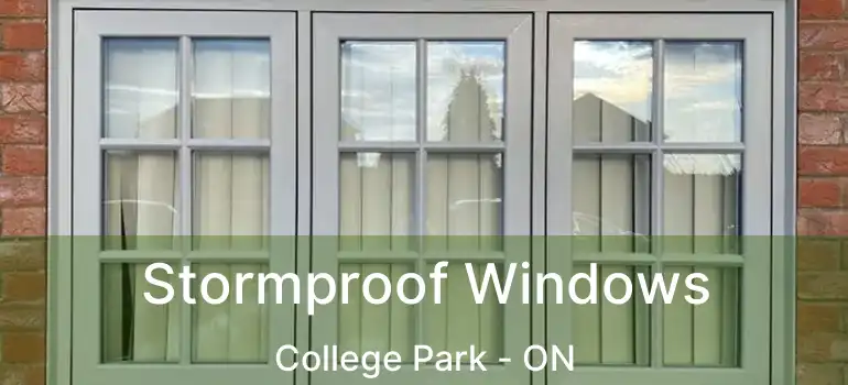  Stormproof Windows College Park - ON